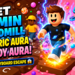 GET THE ADMIN TREADMILL AND ELECTRIC AURA AND CANDY AURA IN +1 SPEED KEYBOARD ESCAPE 😱